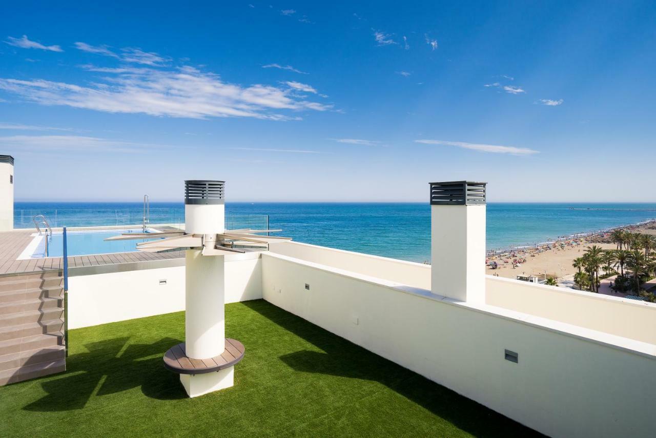말라가 Gran Vivienda De Lujo Frente Al Mar 아파트 외부 사진